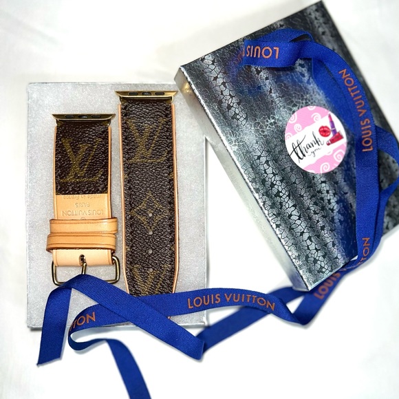 ♻️ Monogram Apple Watch band hand made - Picture 6 of 16